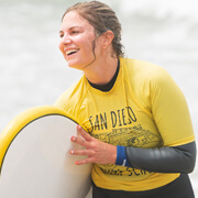 paddle-boarding