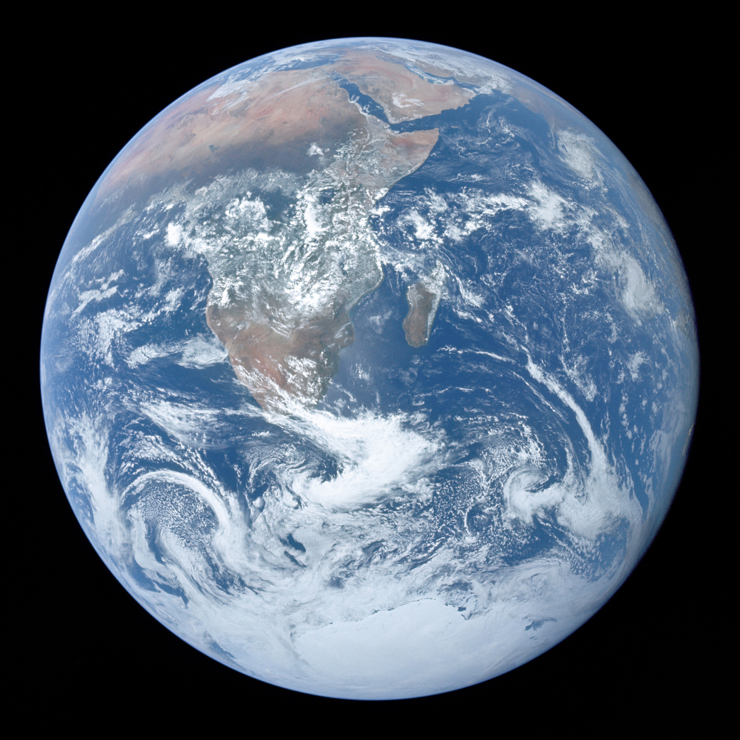 earth in space