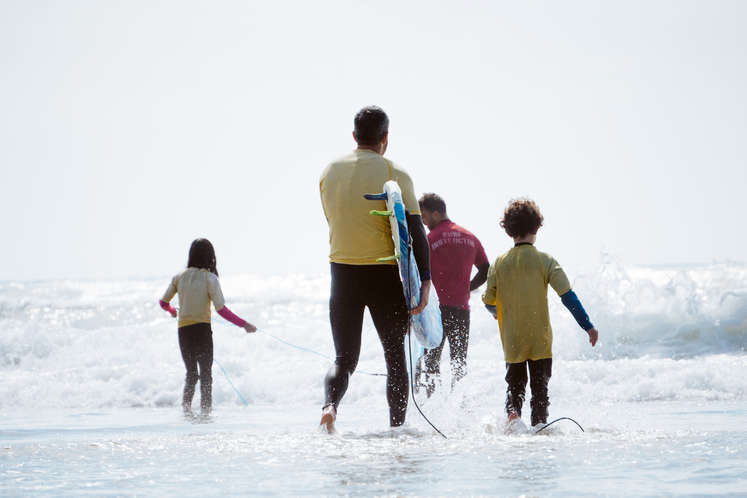 San Diego Surf School surf lessons family surfing San Diego