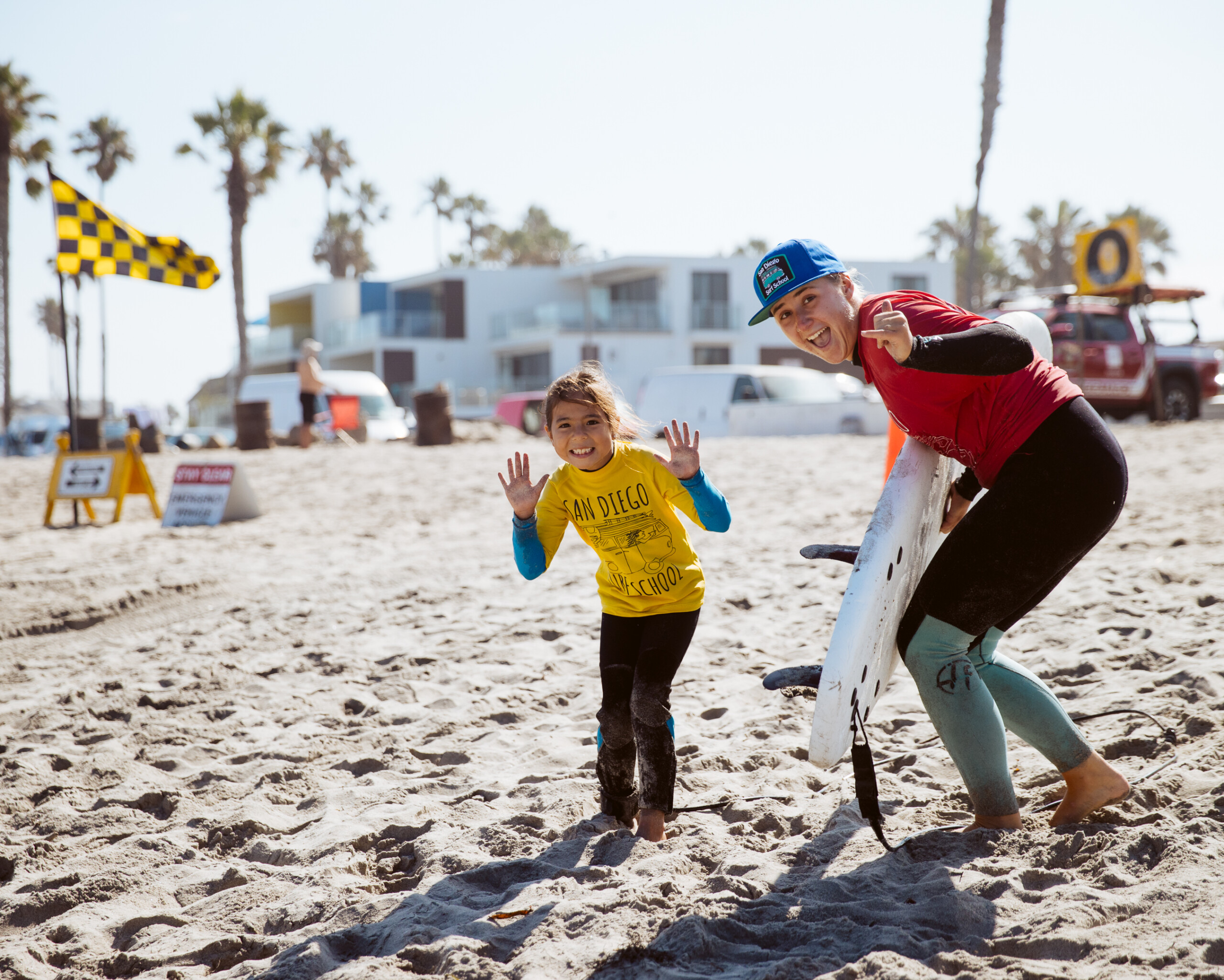 San Diego Surf School Surfing San Diego Kids Surf Camp Summer Fun